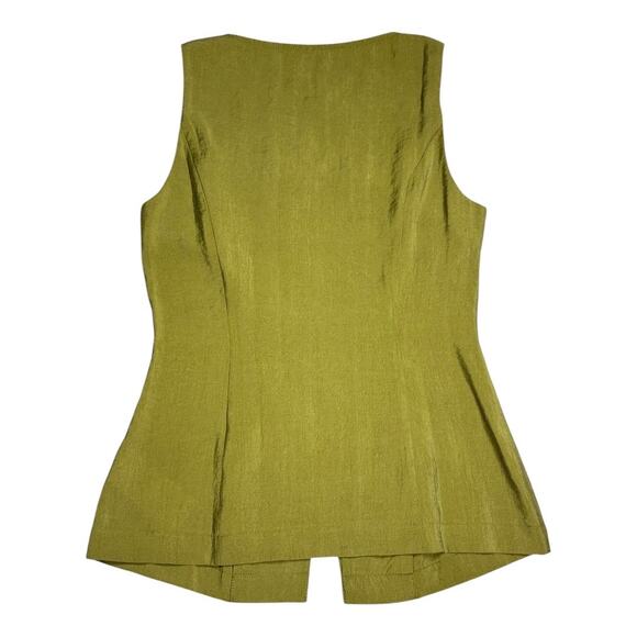 Aligne x Elizabeth Day NWT Adonis Zip Top Olive Size 8 UK 36 EU 4 US - Picture 4 of 6